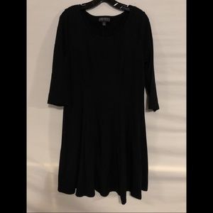 Black Forever 21+ Skater Dress
